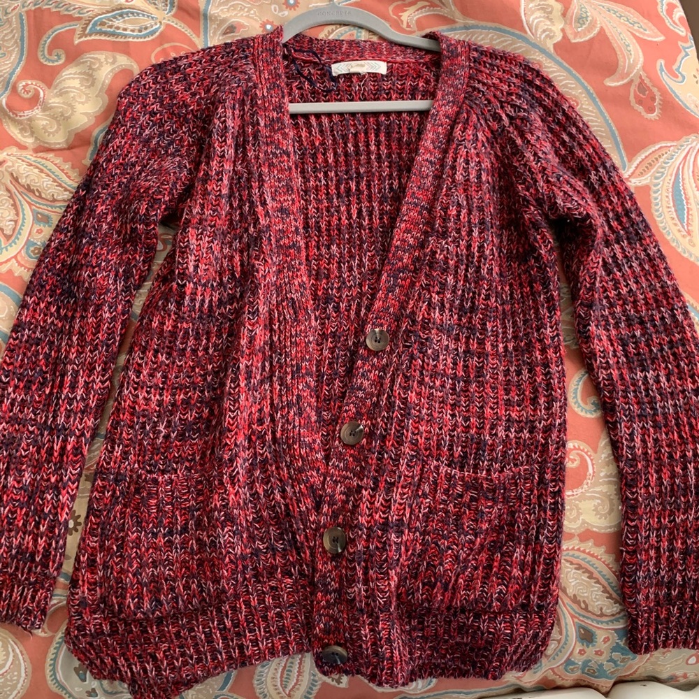 Pink Cardigan